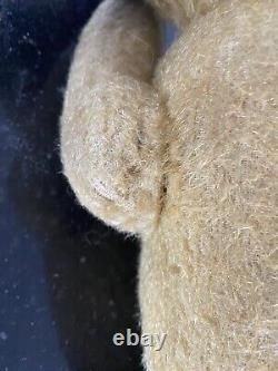 Antique Mohair Teddy Bear Jointed Steiff 18 Inch's Glass Eyes