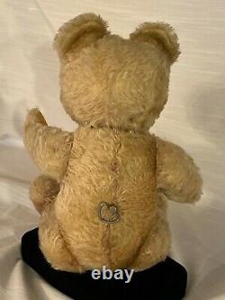 Antique Rare Swiss Felpa Mutzli Musical Teddy Bear