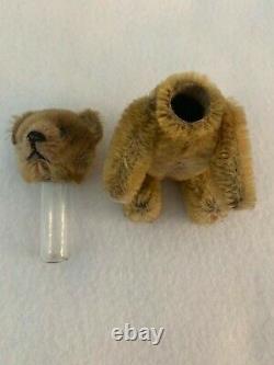 Antique Schuco German Perfume Teddy Bear 5 Mohair Plush 1920s