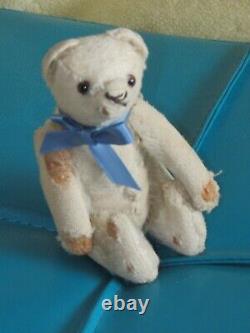 Antique Steiff Mohair Teddy Bear Miniature Vintage Toy 5 Rare 1930 Loved Schuco