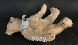 Antique Steiff Teddy Bear With Shoe button Eyes & Button In Ear 25 cm