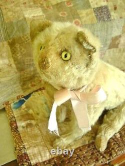 Antique Steiff Teddy Cat Katze