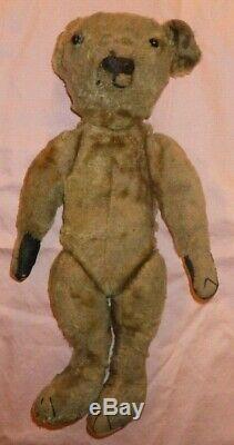 Antique Steiff or Schuco Teddy Bear Mohair 14 Fully Jointed Germany