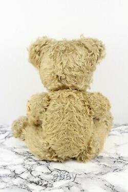 Antique/Vintage CHAD VALLEY Curly 1950s Mohair Old Teddy Bear Collectors
