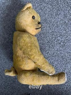 Antique Vintage Early German Schuco Mohair yes/no Teddy Bear 10 NICE NO Res
