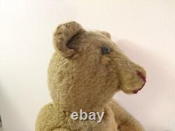 Antique Vintage Jointed Mohair Teddy Bear, Humpback, Hungary 1930s