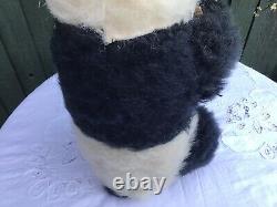 Antique Vintage Mohair Merrythought Panda Teddy Bear 1930s Excellent Condition