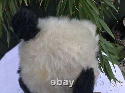 Antique Vintage Mohair Merrythought Panda Teddy Bear 1930s Excellent Condition
