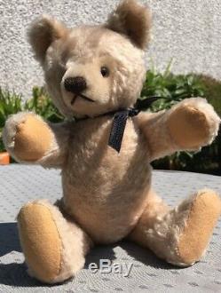 Antique steiff Working Growler jointed Champagne mohair collectors teddy bear
