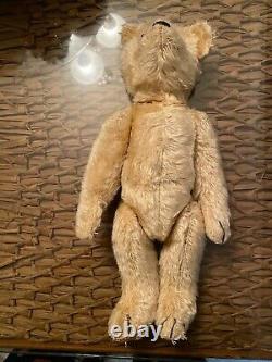 Antique teddy bear lush mohair 5 way jointed 1904- 08