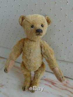 Antique teddy bear mohair teddy bear dated about 1910