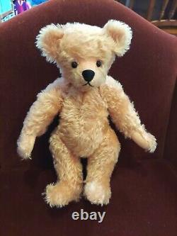 Artist Bear Collectable Pink Blush Mohair Teddy Plush Jointed 15 Beautiful