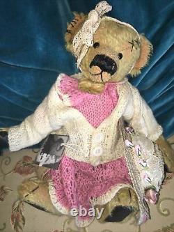 Bears Of grace Jo Vernalls Flossy Mohair Out Of The Attic Collection Teddy