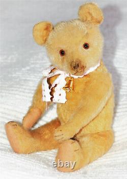 Beautiful antique 14 EDUCA Eduard Cramer blond mohair humpback teddy 1928