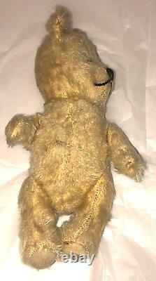 Bitty Bear Antique Teddy Bear 7 inches tall, old gold mohair, fully jointed