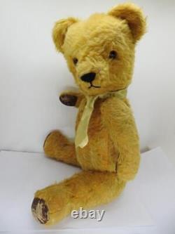 CHAD VALLEY 1950s MOHAIR 18 46cm FULLY JOINTED TEDDY BEAR MILO GLASS EYES