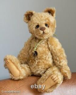 Charlie Bear PUDGY' Traditional style mohair teddy bear