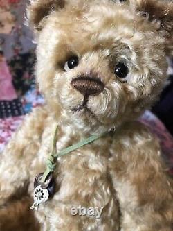 Charlie Bear PUDGY' Traditional style mohair teddy bear 2017 Isabelle Lee