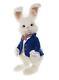 Charlie Bears 2023 White Rabbit Wonderland Fantasy Fluffy Handmade Teddy Toy