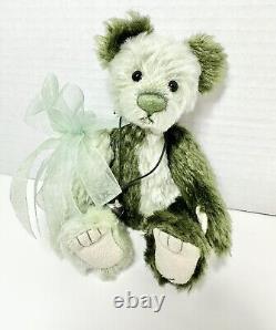 Charlie Bears Fern ISABELLE COLLECTION Green Mohair 7.5 Teddy Bear RARE