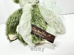 Charlie Bears Fern ISABELLE COLLECTION Green Mohair 7.5 Teddy Bear RARE