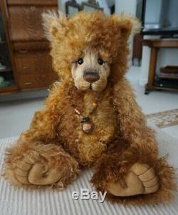 Charlie Bears Isabelle Lee Masterpiece 2013 Mohair Jointed Teddy Bear