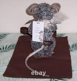 Charlie Bears Neat Mouse Isabelle Lee Design Teddy Bear c 2017