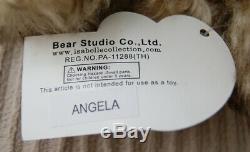 Charlie Bears Rare Bear Studio Isabelle Lee Angela Mohair Jointed Teddy Bear