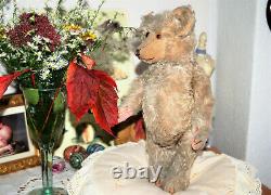 Charming 13 German Jopi Josef Pitrmann blond mohair teddy bear 1920's rare