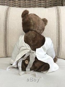Charming Antique Style OOAK Handmade Mohair Teddy Bear By Vivianne Galli Eve