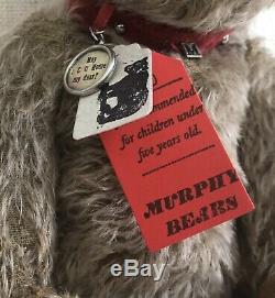 Charming OOAK Handmade Mohair Teddy Bear By Pat Murphy Weldon