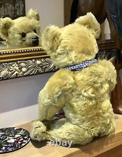 Chester Stunning Antique Farnell Long Golden Mohair Teddy Bear C1914