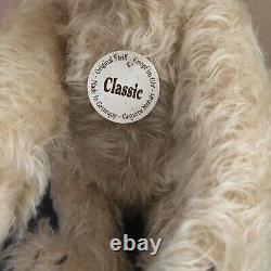 Classic Beige Mohair Steiff Teddy Bear with Certificate and Number