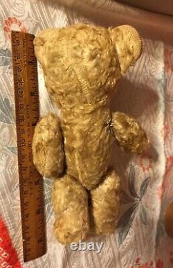 EARLY1900s 7 MOHAIR TEDDY BEAR with PRECIOUS 6JAPANESE SIGNED NIPPON BISQUE BABY