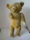 Early 1900's American Ideal Gold Mohair Teddy Bear LARGE 22.5 Tall & jointed