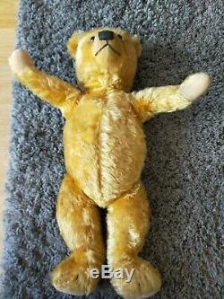 Early Chiltern Hugmee Teddy Bear Mohair 1930s 26 Inch stunning condition