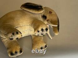 Elephant 1920's/30's Rare Old Antique mohair Teddy Bear friend