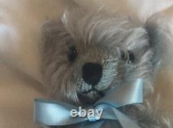 Exclusive DEANS Great Britain Blue Mohair Teddy Bear No1 of LE Bluebell 80s +COA