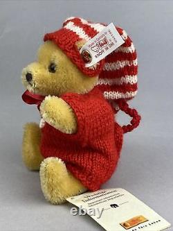 FAO Schwartz Steiff Christmas Teddy Bear EAN652196 Made in Germany 1997