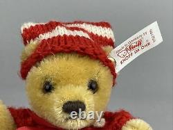 FAO Schwartz Steiff Christmas Teddy Bear EAN652196 Made in Germany 1997