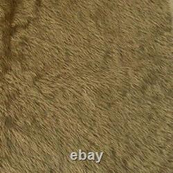 From 1994 Golden Colored Mohair Fur Teddy Bear Fabric 29 X 36