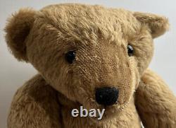 German Mohair Humped Back Tan Teddy Bear Jointed 24 Inches