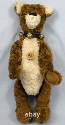 Gloria Franks Goose Creek Mohair Teddy Bear Brutis Large 27 Plush USA 1997