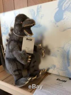Godzilla Steiff 60th Anniversary limited Teddy Bear Mohair Plush Stuffed Doll