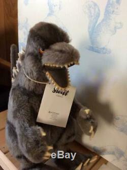 Godzilla Steiff 60th Anniversary limited Teddy Bear Mohair Plush Stuffed Doll
