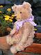Gorgeous, rare 17 German purple mohair Jopi teddy bear 1920/30