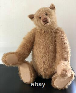 Gregory Gyllenship Mohair VTG Teddy Bear Fully Jointed LARGE Grizzly RARE AS IS
