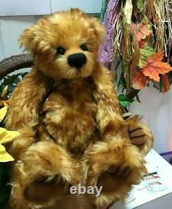 HTF ARIEL Artist Mohair Teddy Bears Honey-Tipped Airbrushed Vintage CHANGLE 16