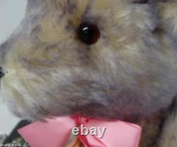 Hermann Mohair Lavender Teddy Bear Fully Tagged Made In West Germany #380-2000#2