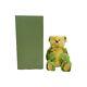 Hermann Original Teddy Bear Limited Edition Yellow & Green Mohair withOriginal Box